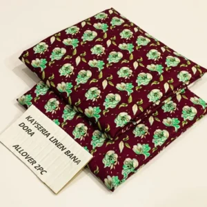 Digital Print Bana Dora 2PC Linen Co-Ord Set