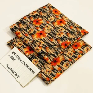 Digital Print Bana Dora 2PC Linen Co-Ord Set