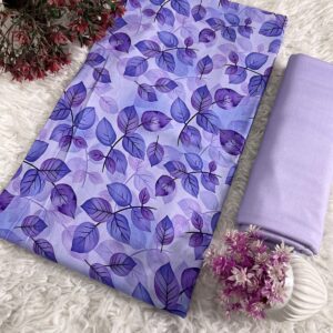 2PC Digital Print Linen